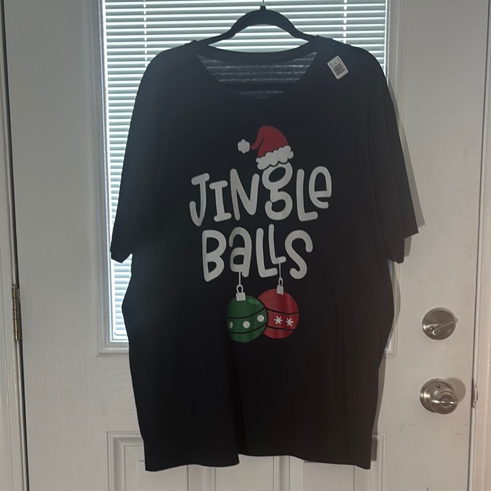 Black Jingle Balls Men’s t shirt